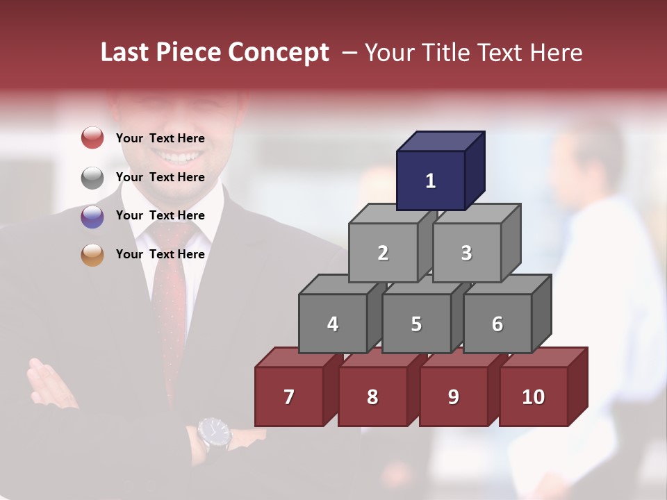 Successful Male Corporate PowerPoint Template