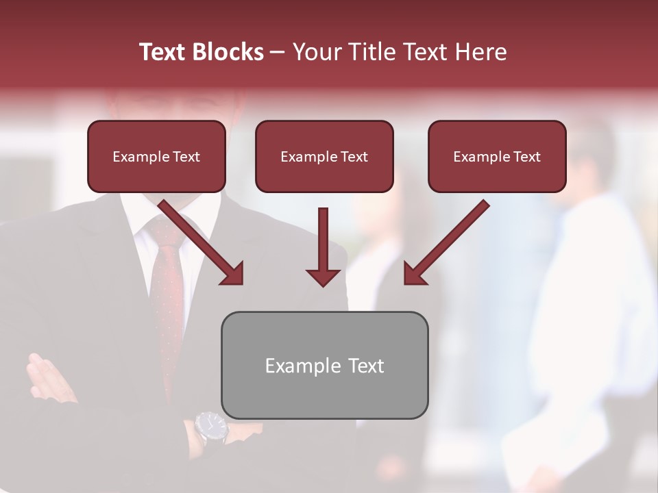 Successful Male Corporate PowerPoint Template