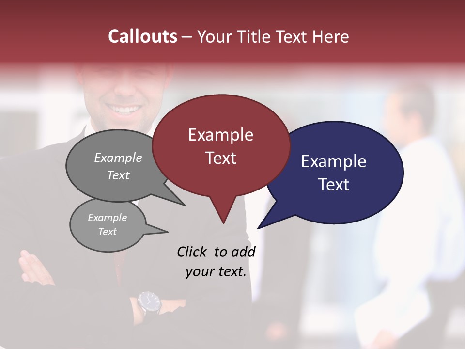 Successful Male Corporate PowerPoint Template
