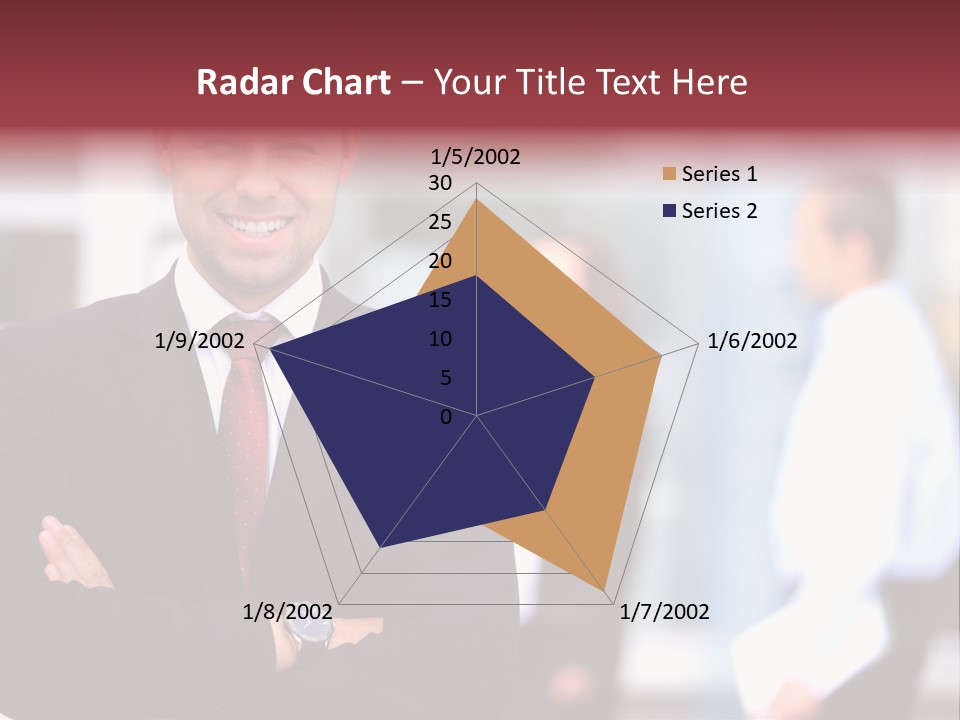 Successful Male Corporate PowerPoint Template