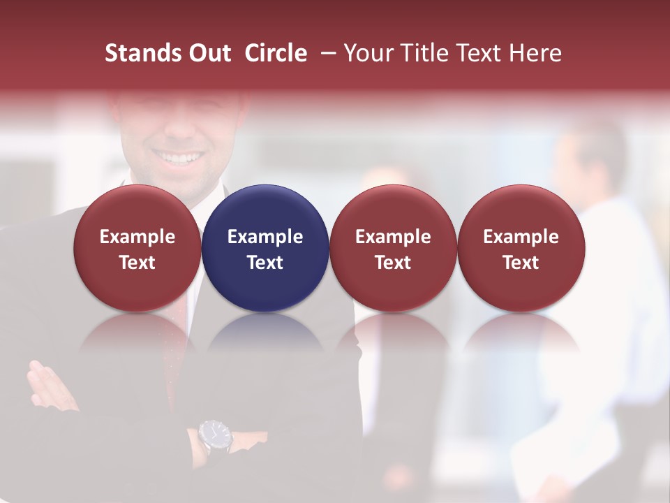 Successful Male Corporate PowerPoint Template