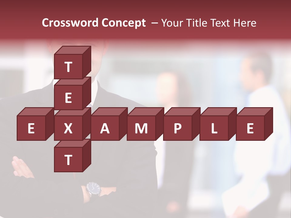 Successful Male Corporate PowerPoint Template