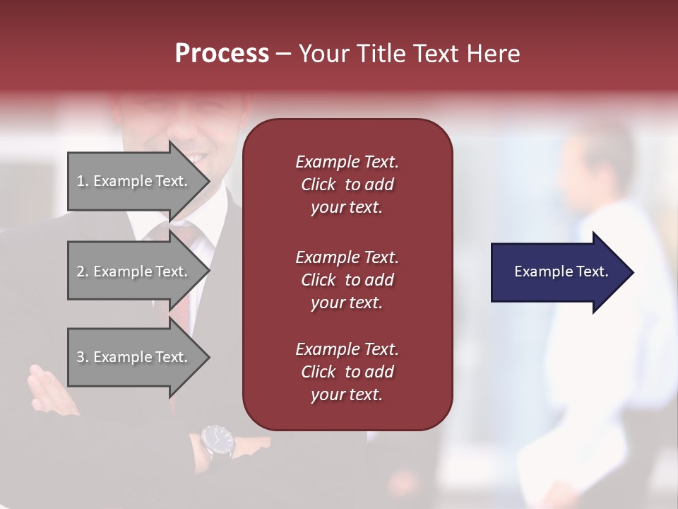 Successful Male Corporate PowerPoint Template