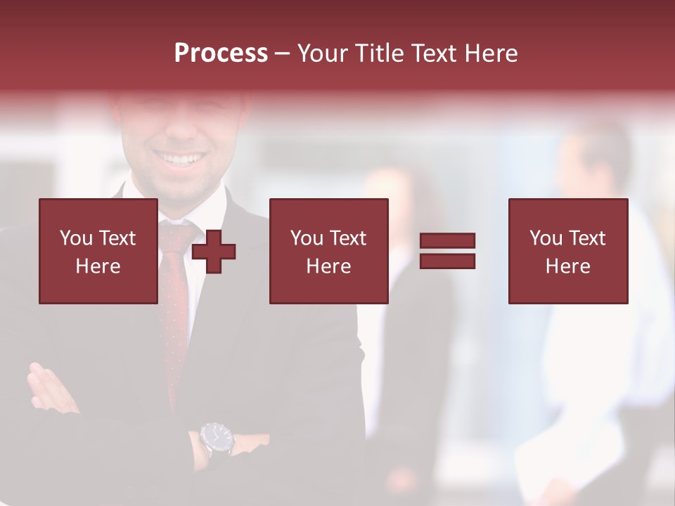 Successful Male Corporate PowerPoint Template