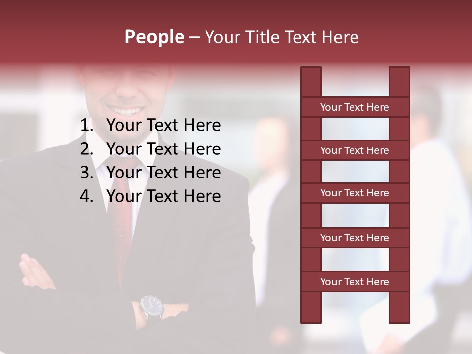 Successful Male Corporate PowerPoint Template