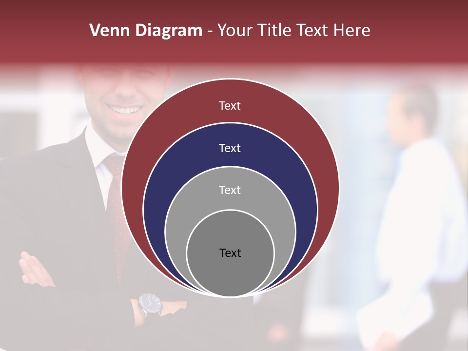 Successful Male Corporate PowerPoint Template