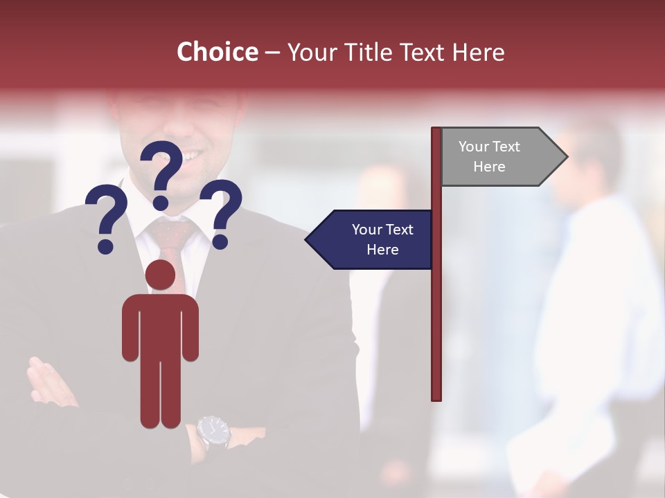 Successful Male Corporate PowerPoint Template