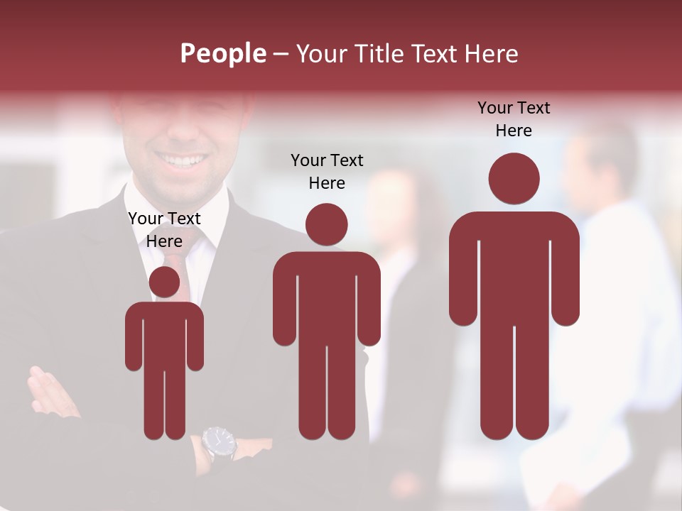Successful Male Corporate PowerPoint Template