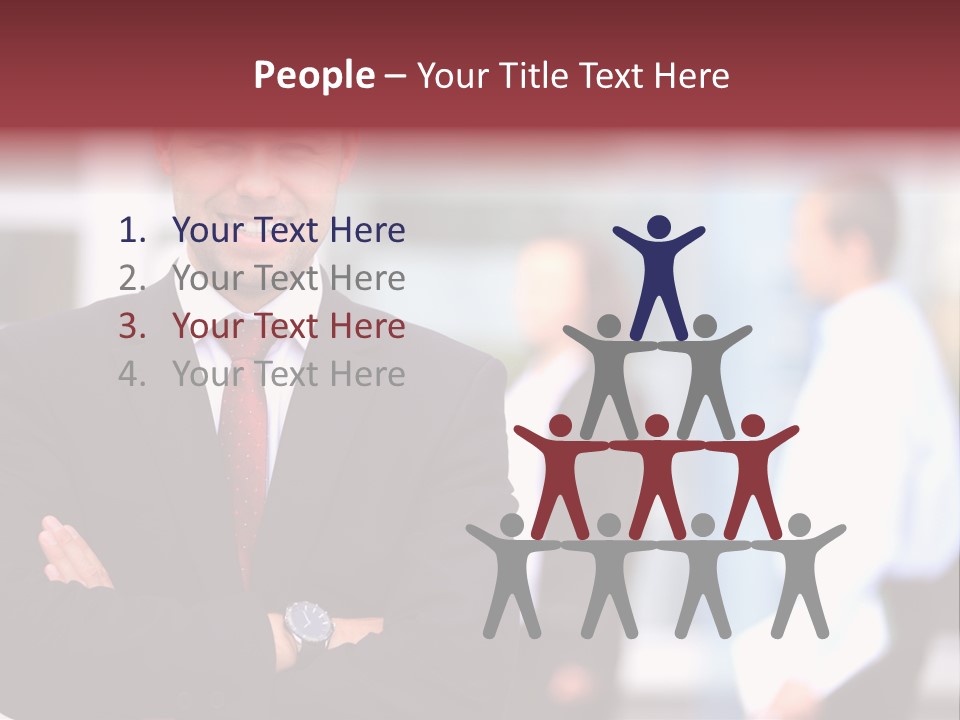 Successful Male Corporate PowerPoint Template