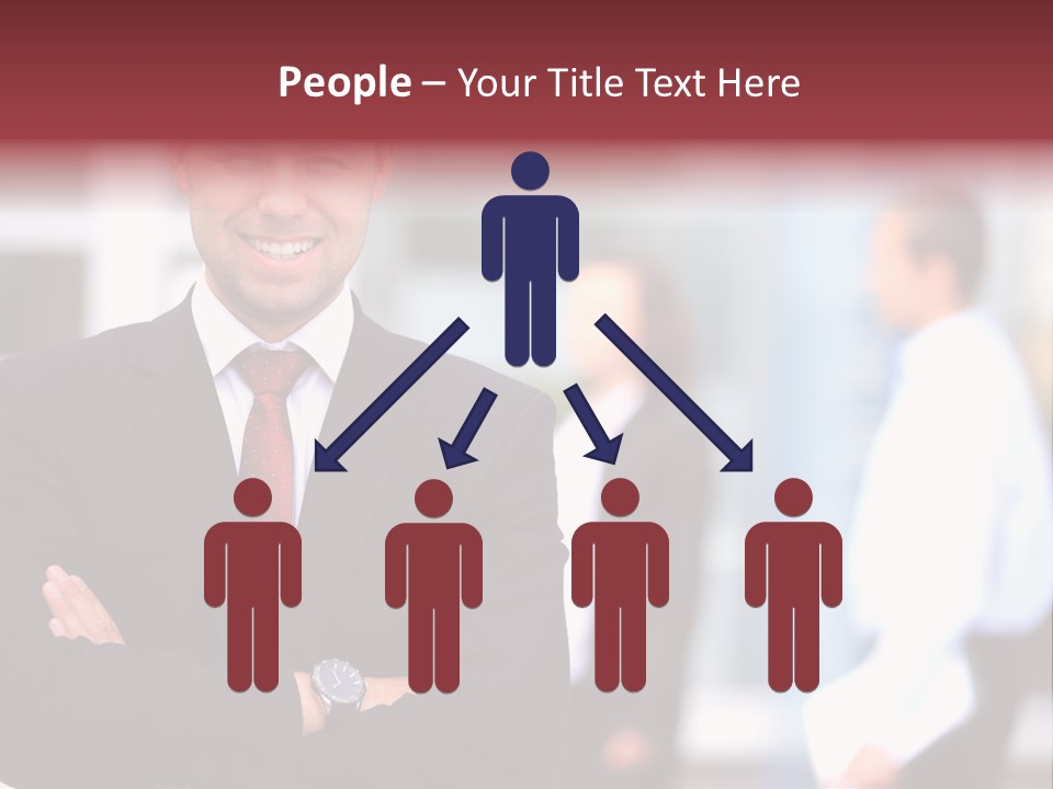 Successful Male Corporate PowerPoint Template