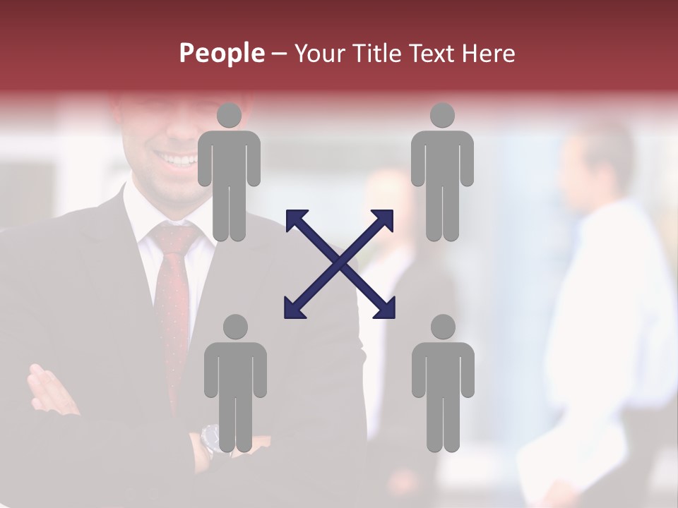 Successful Male Corporate PowerPoint Template