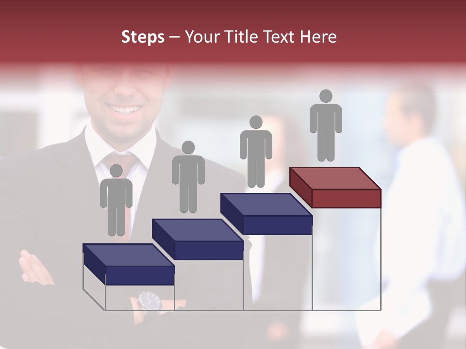 Successful Male Corporate PowerPoint Template