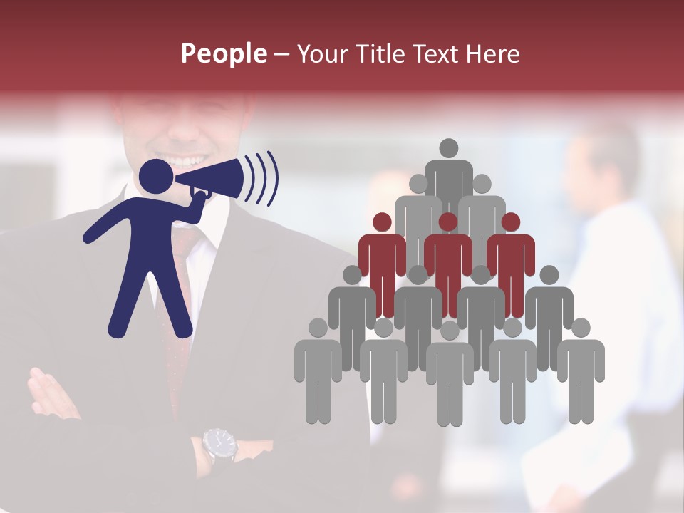 Successful Male Corporate PowerPoint Template