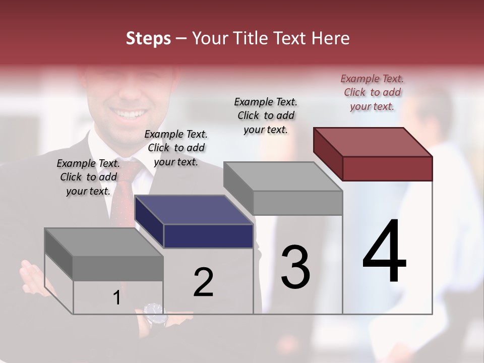 Successful Male Corporate PowerPoint Template