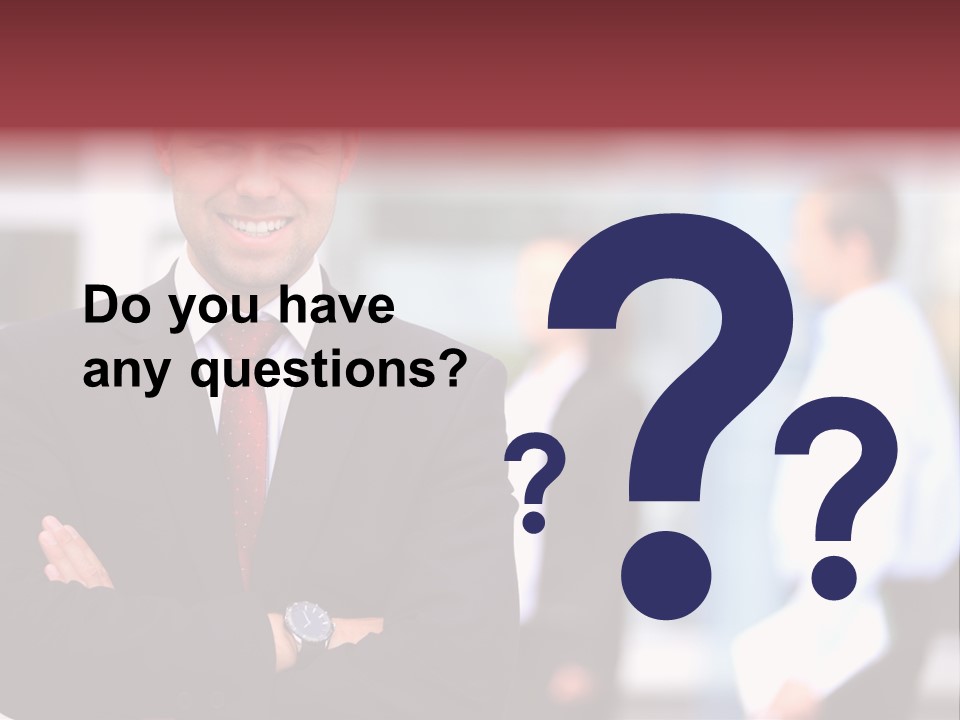 Successful Male Corporate PowerPoint Template