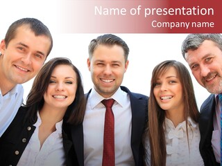 American Entrepreneur Job PowerPoint Template