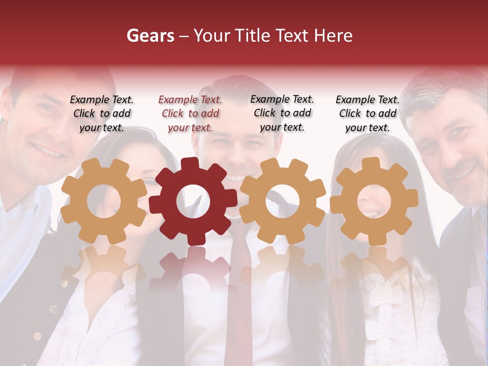 American Entrepreneur Job PowerPoint Template