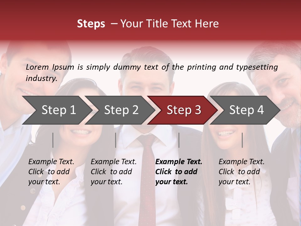 American Entrepreneur Job PowerPoint Template