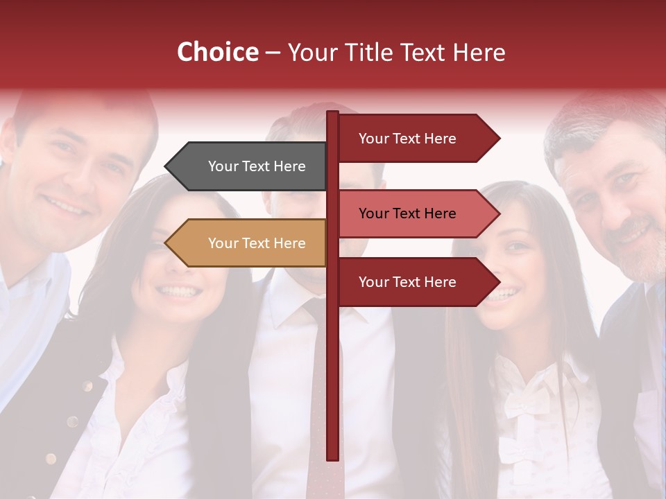 American Entrepreneur Job PowerPoint Template
