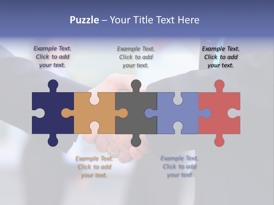 Male Agreement Success PowerPoint Template