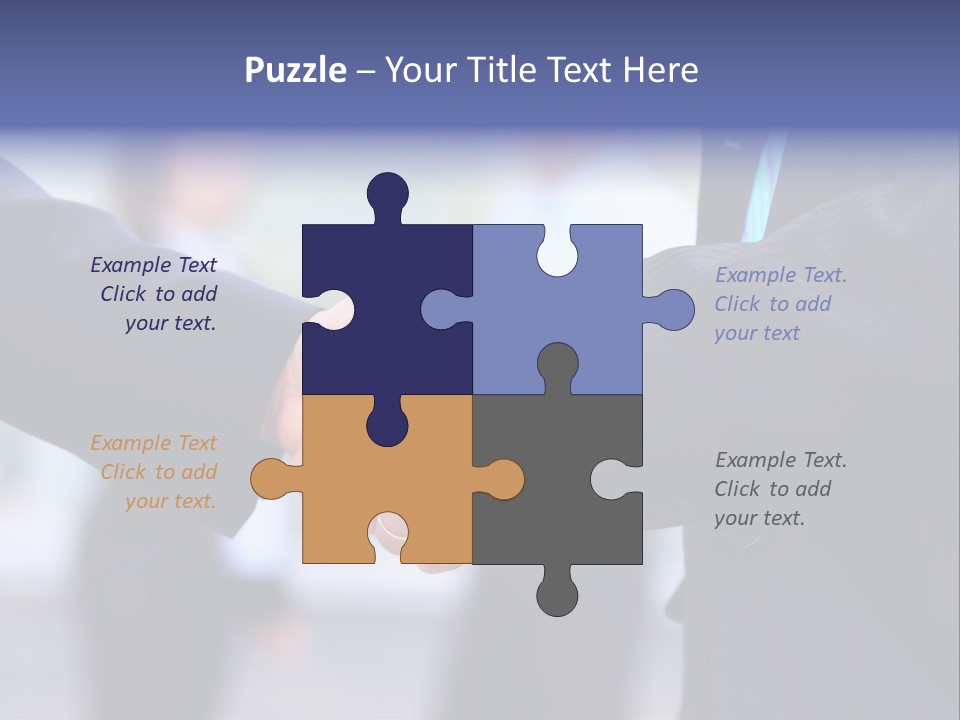 Male Agreement Success PowerPoint Template