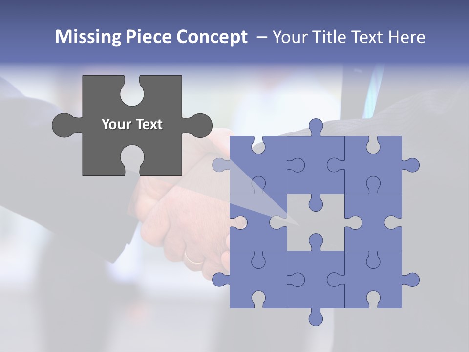 Male Agreement Success PowerPoint Template