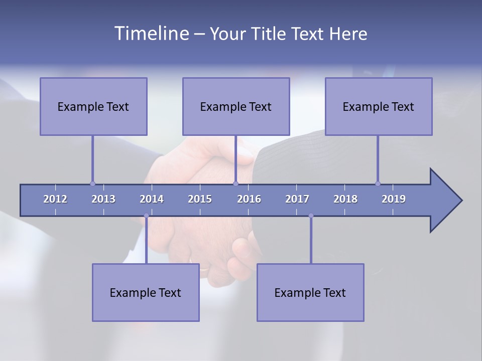 Male Agreement Success PowerPoint Template