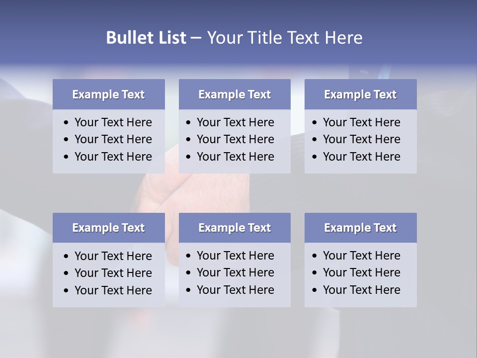 Male Agreement Success PowerPoint Template