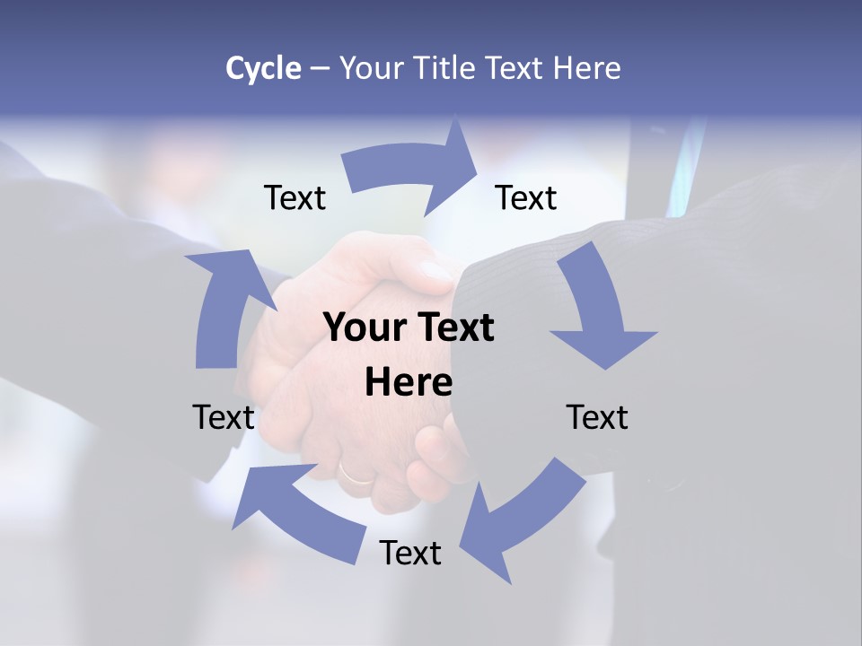 Male Agreement Success PowerPoint Template