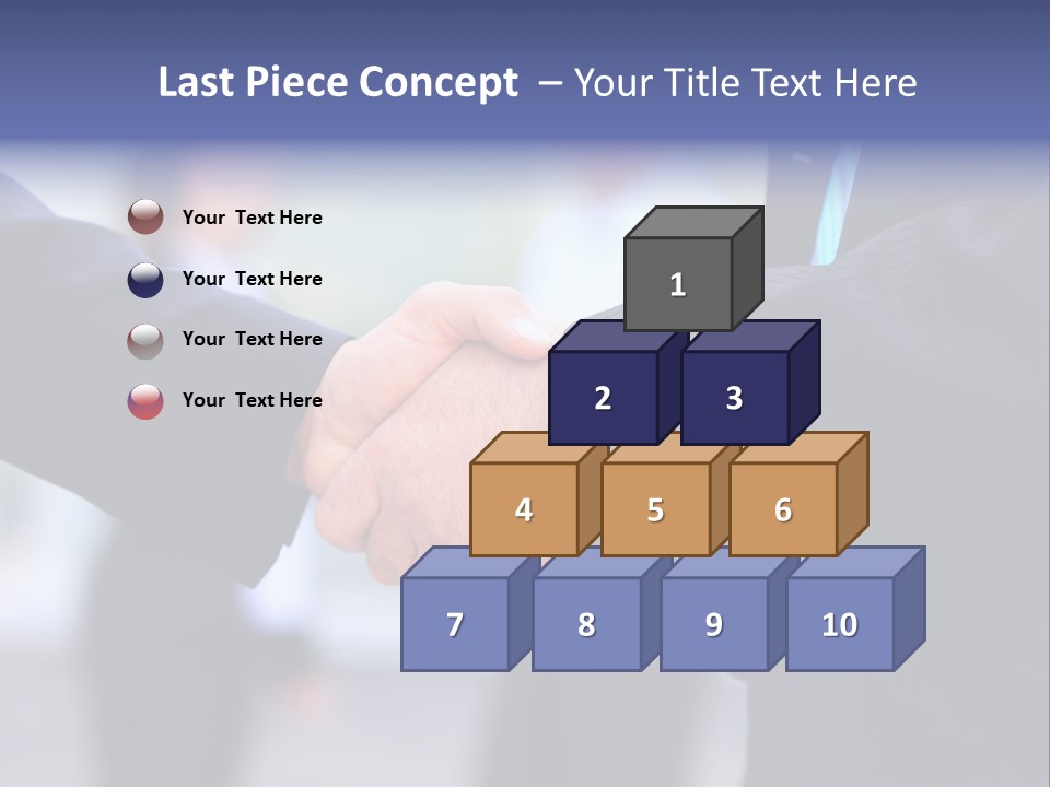 Male Agreement Success PowerPoint Template