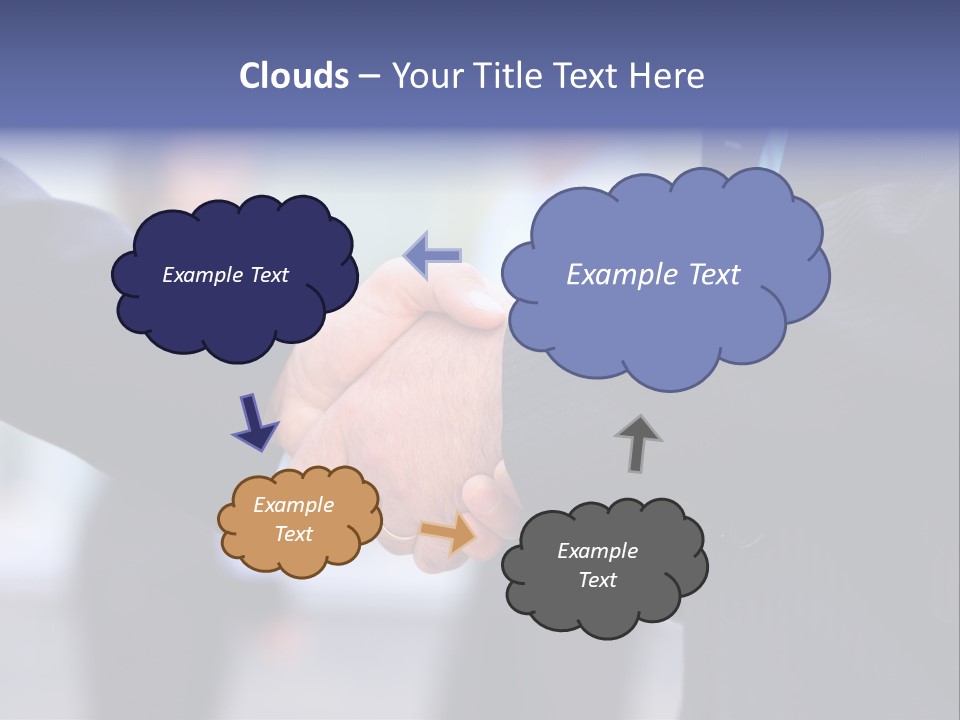 Male Agreement Success PowerPoint Template