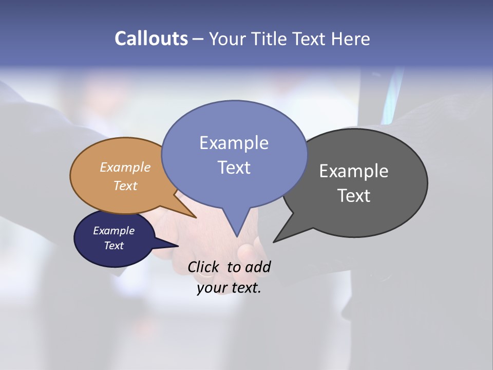 Male Agreement Success PowerPoint Template