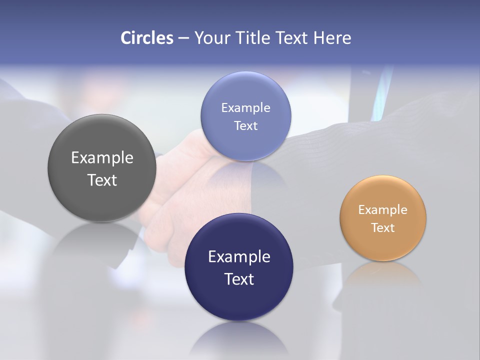 Male Agreement Success PowerPoint Template