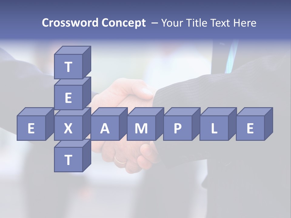 Male Agreement Success PowerPoint Template