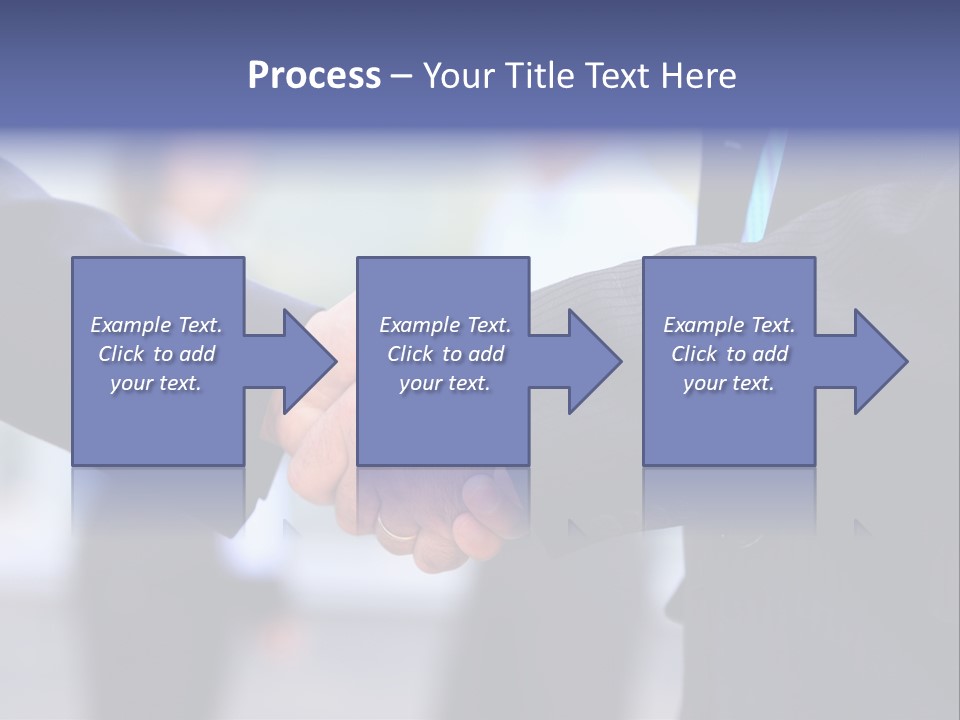 Male Agreement Success PowerPoint Template