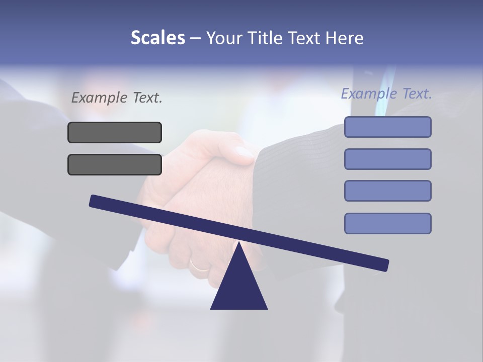 Male Agreement Success PowerPoint Template