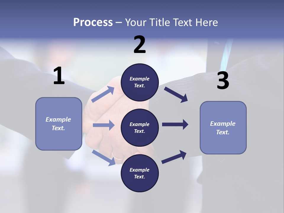 Male Agreement Success PowerPoint Template