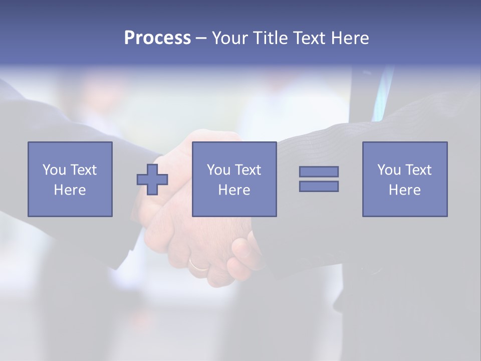 Male Agreement Success PowerPoint Template