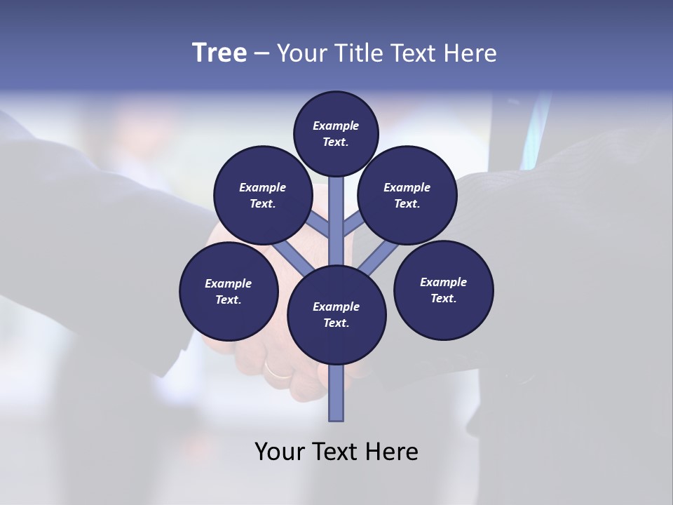 Male Agreement Success PowerPoint Template