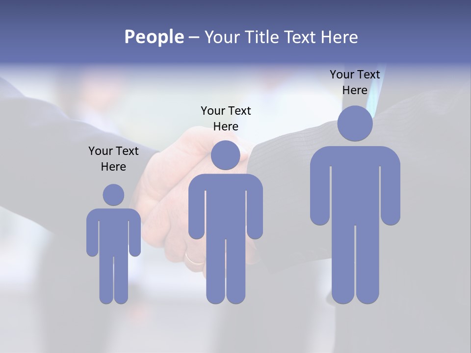 Male Agreement Success PowerPoint Template