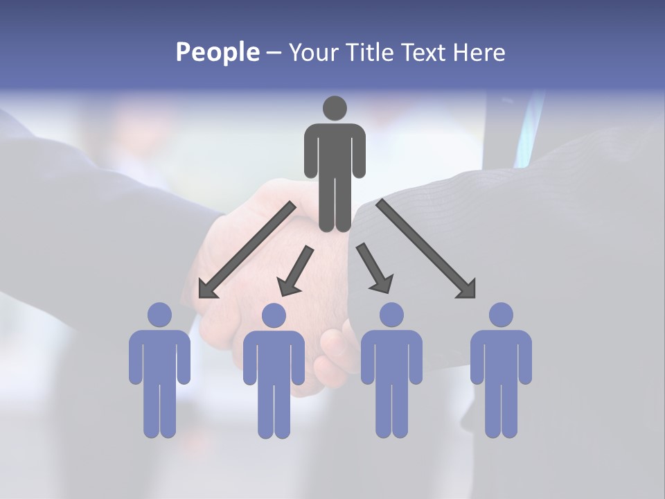 Male Agreement Success PowerPoint Template