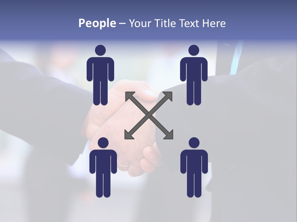 Male Agreement Success PowerPoint Template