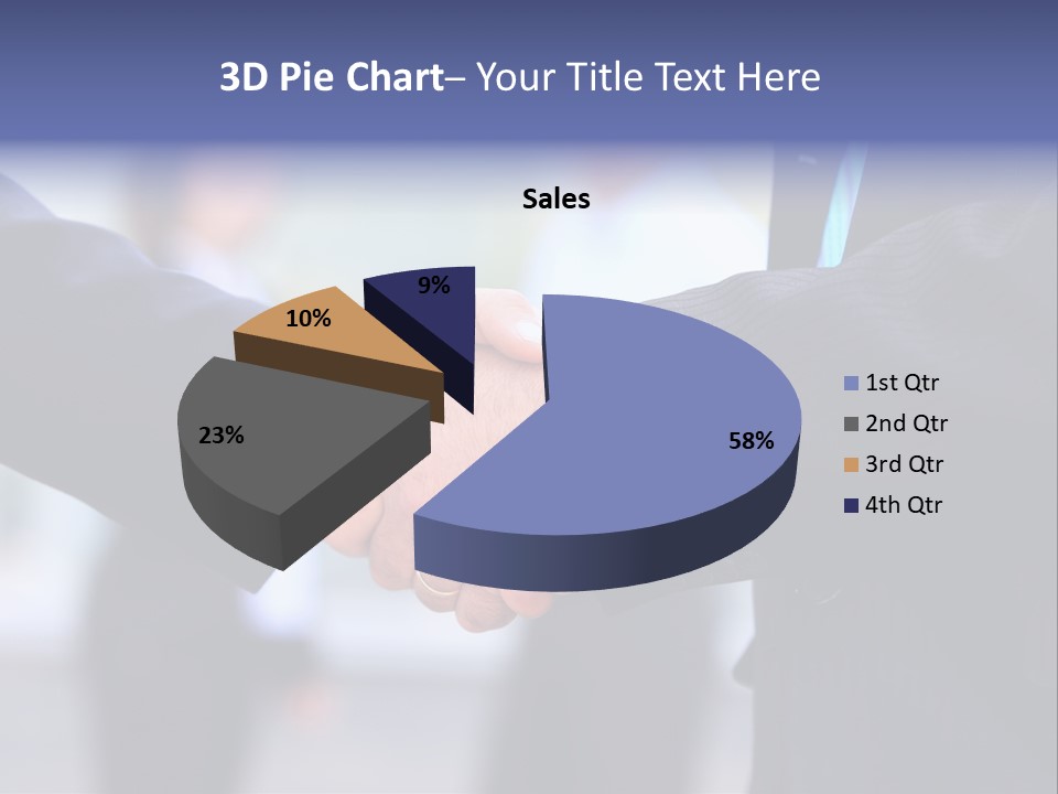 Male Agreement Success PowerPoint Template