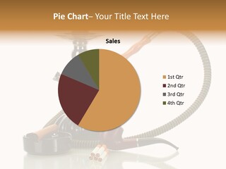Silver Tube Dependence PowerPoint Template