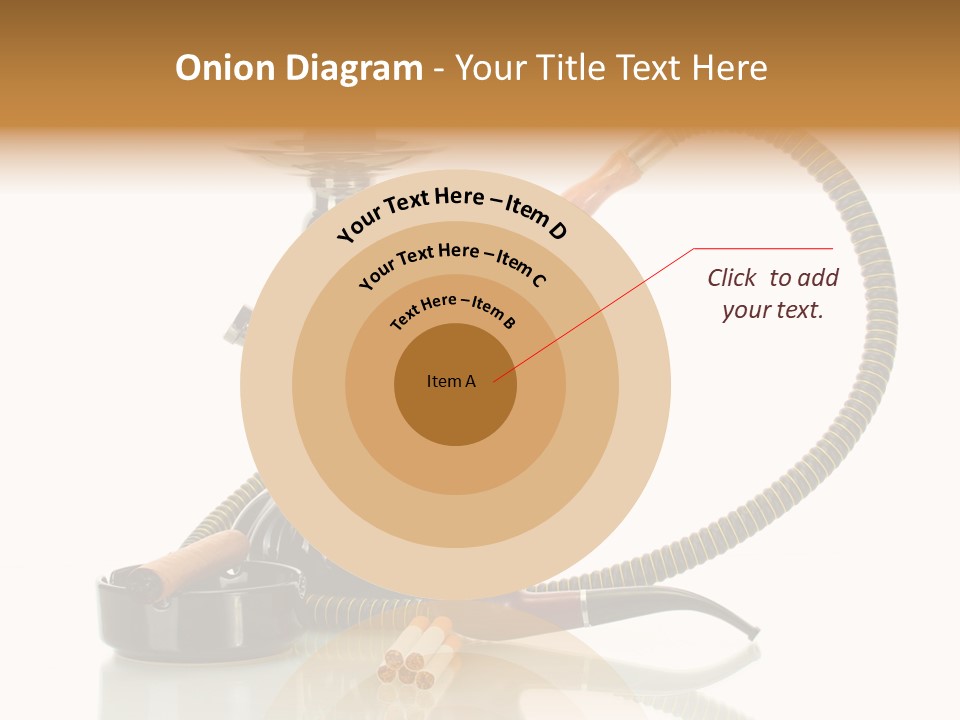 Silver Tube Dependence PowerPoint Template