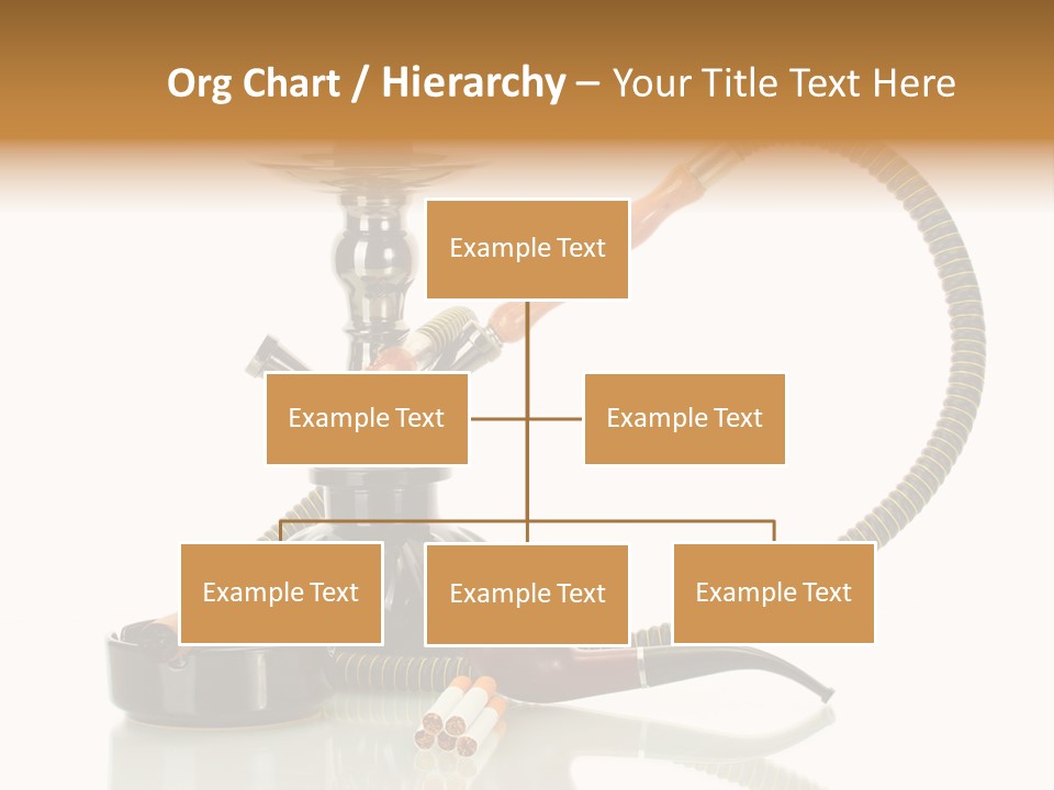 Silver Tube Dependence PowerPoint Template