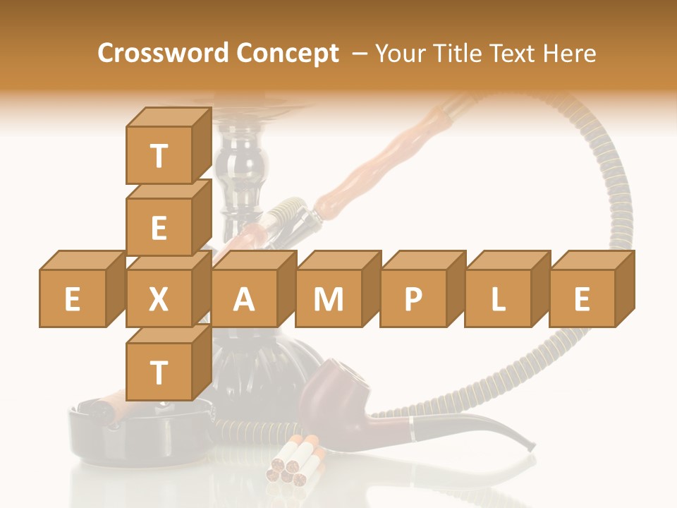 Silver Tube Dependence PowerPoint Template