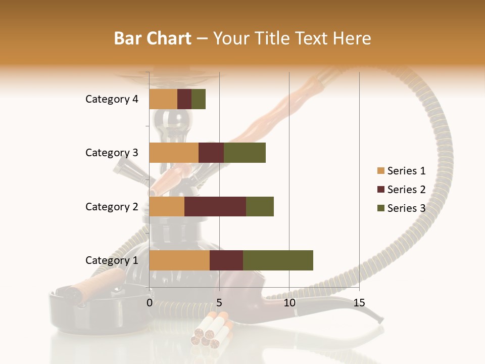 Silver Tube Dependence PowerPoint Template