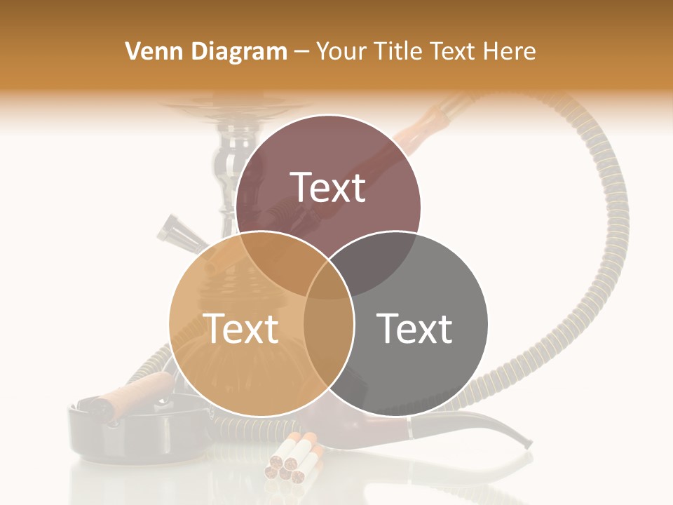 Silver Tube Dependence PowerPoint Template