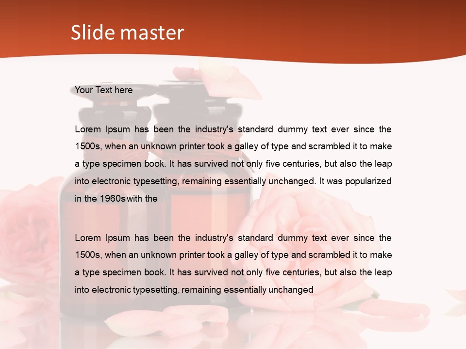 Essence Treatment Alternative PowerPoint Template